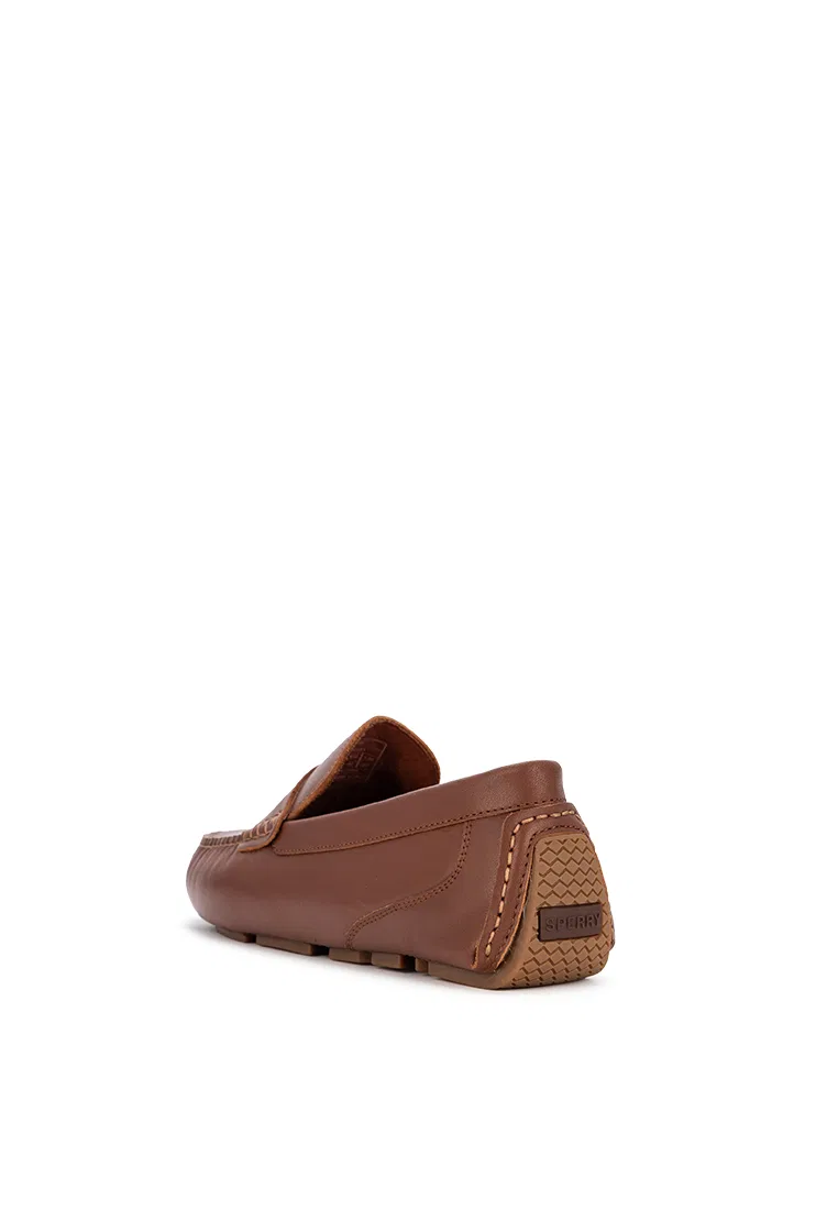 Мужские лоферы Davenport, коричневые, Penny Loafers Sperry — фото 3