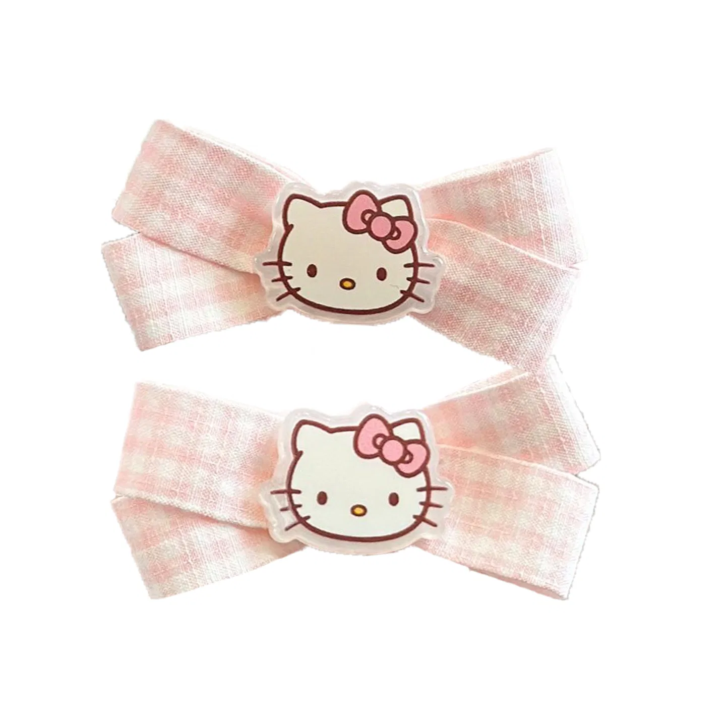 Заколка для волос Sanrio Hello Kitty в клетку — фото 4