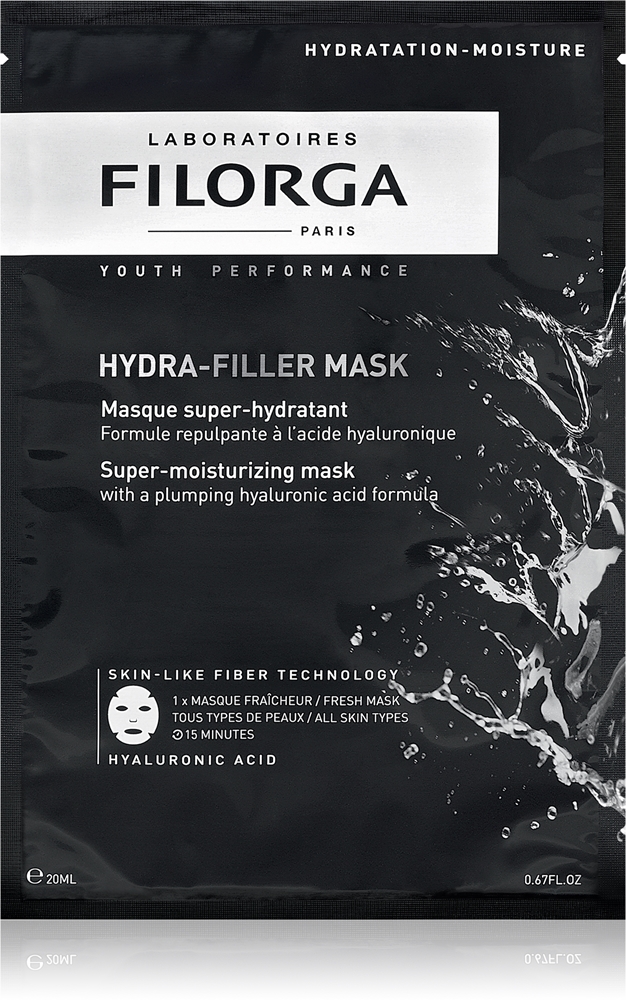 

Увлажняющая маска для лица Hydra-Filler с разглаживающим эффектом Filorga, 1 шт