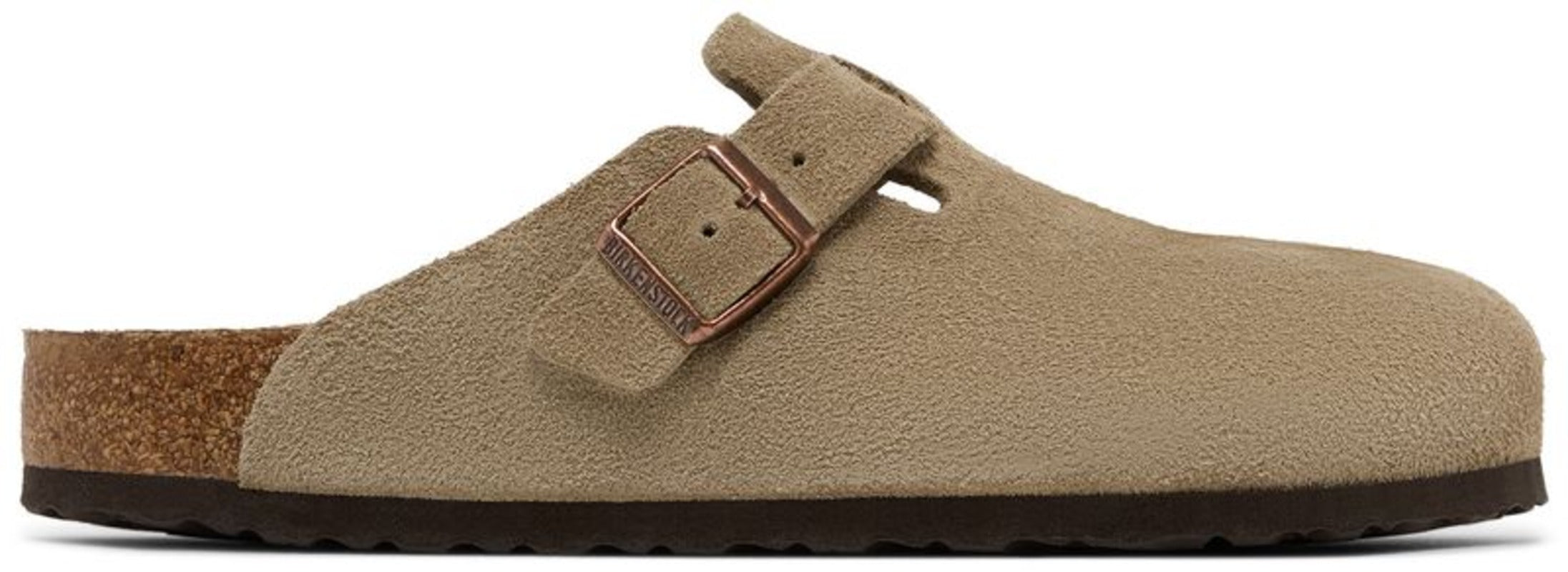 

Кроссовки Birkenstock Boston Soft Footbed Suede Taupe, коричневый