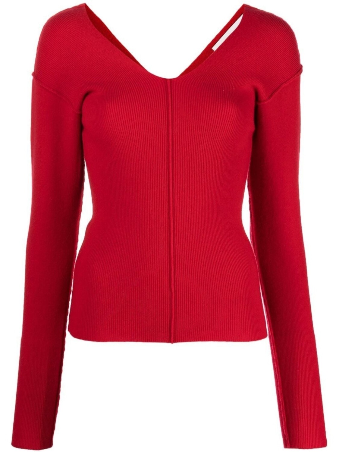

extreme cashmere джемпер с V-образным вырезом, красный