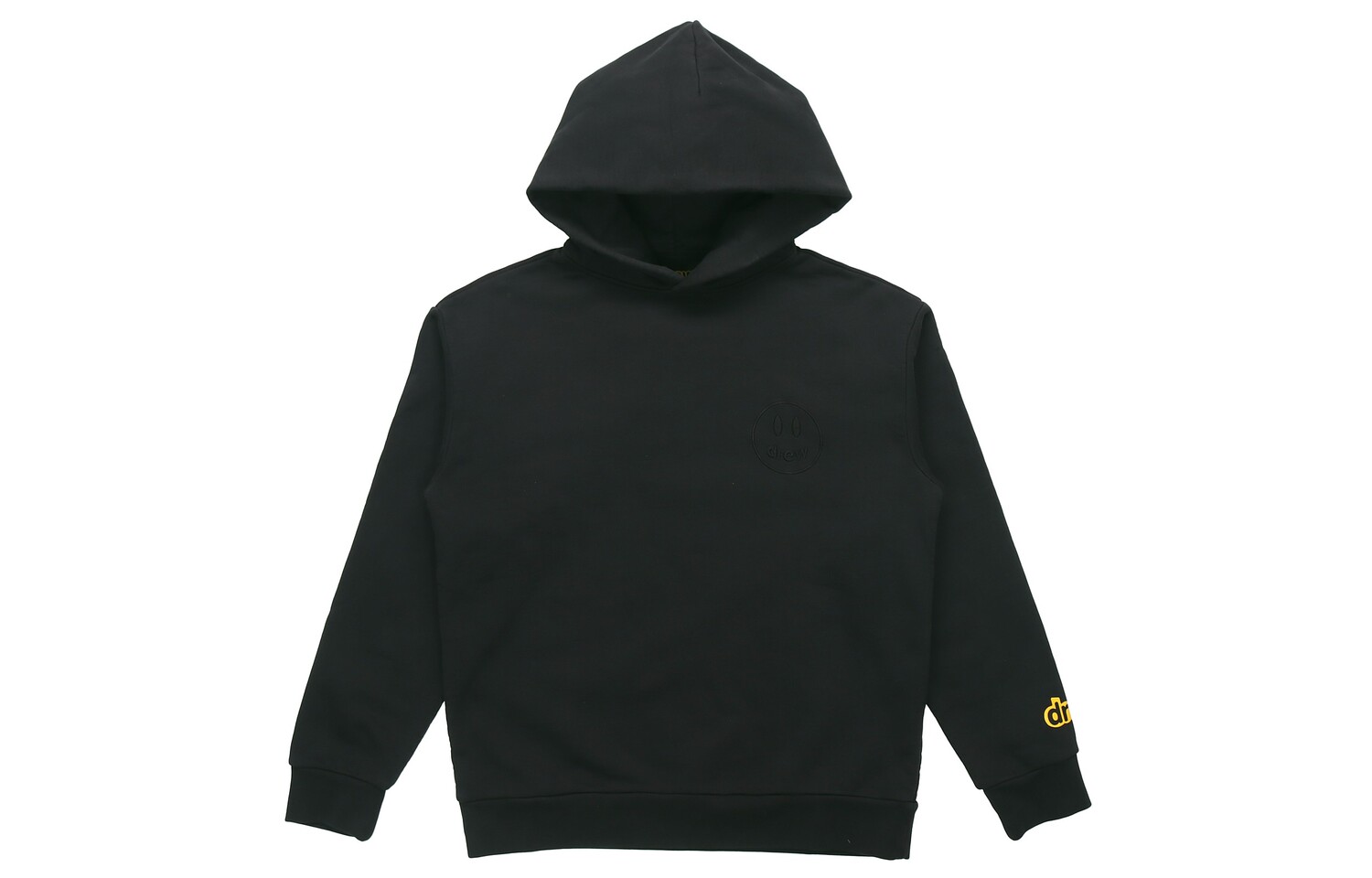 

Толстовка Smiley Collection унисекс черная Drew House, черный