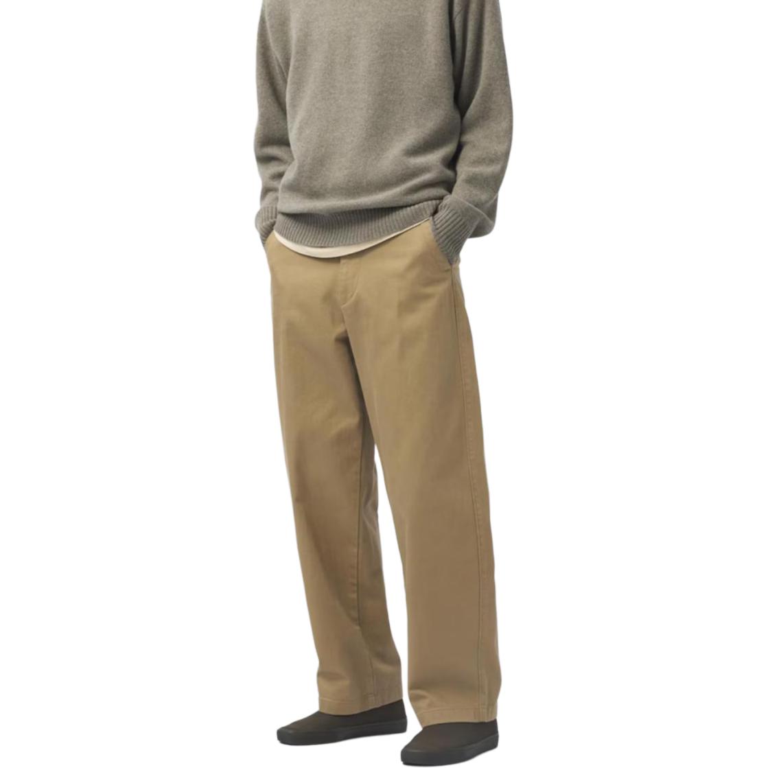 

UNIQLO Повседневные брюки мужские светло-коричневые Light Umber