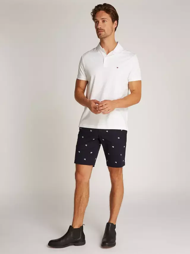 Рубашка-поло стандартного кроя Tommy Hilfiger, White