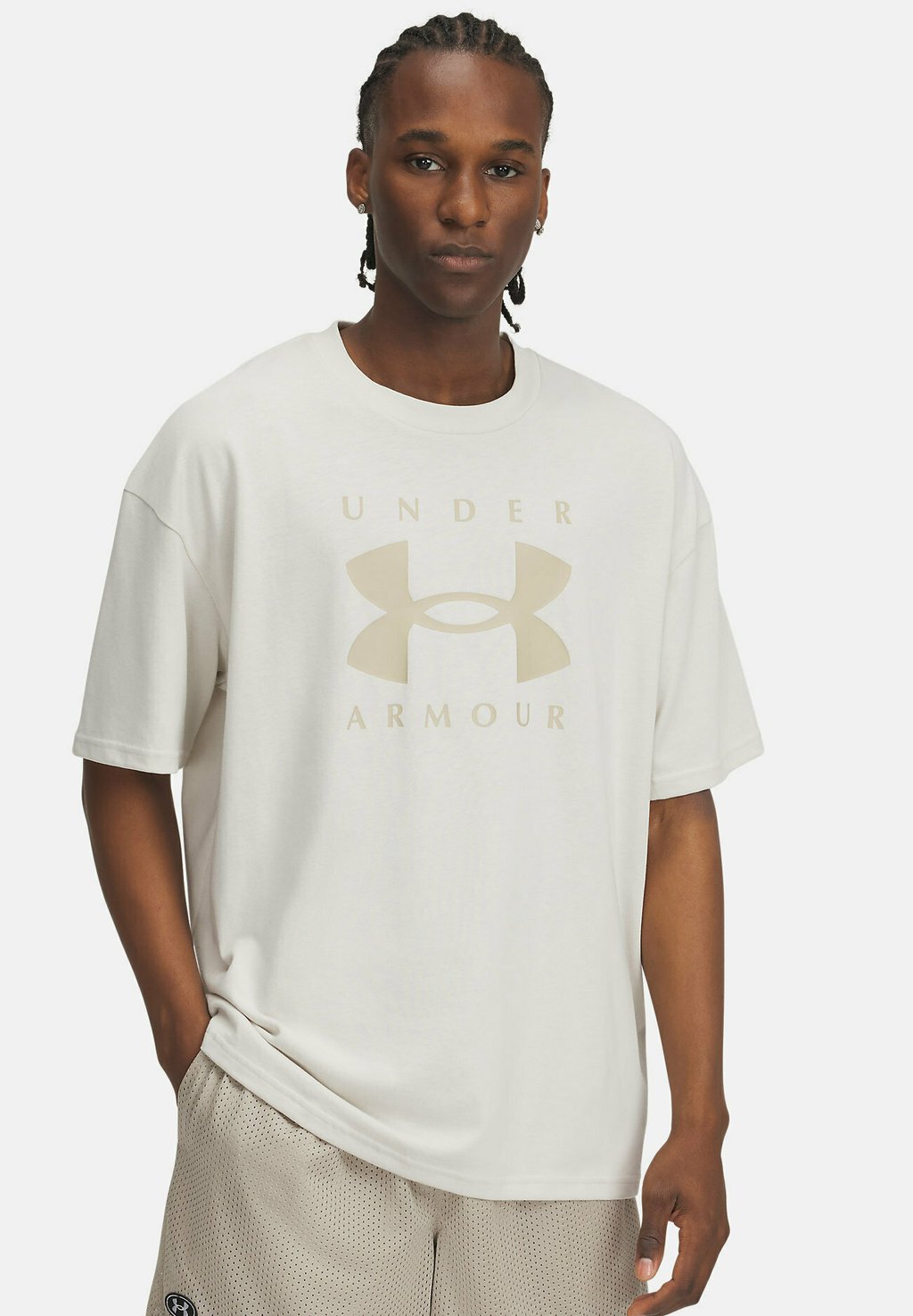 

Футболка с принтом HEAVYWEIGHT BRANDED Under Armour, белый