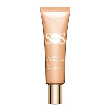 

Clarins SOS Праймер под макияж Персиковый цвет Корректирующий 24-часовое увлажнение Увлажняющий праймер Размывает несовершенства Придает сияние и подготавливает кожу Для всех типов кожи 1,0 унция