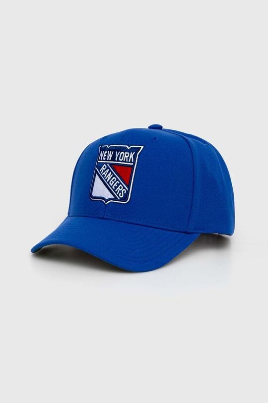 

Бейсбольная кепка НХЛ НЬЮ-ЙОРК РЕЙНДЖЕРС Mitchell&Ness, синий