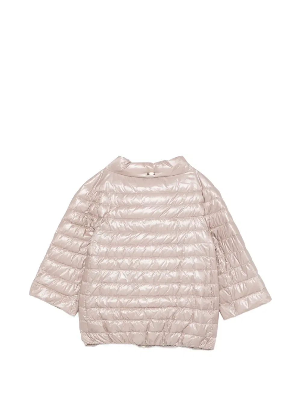 Утепленная куртка на молнии Herno Kids, розовый — фото 2