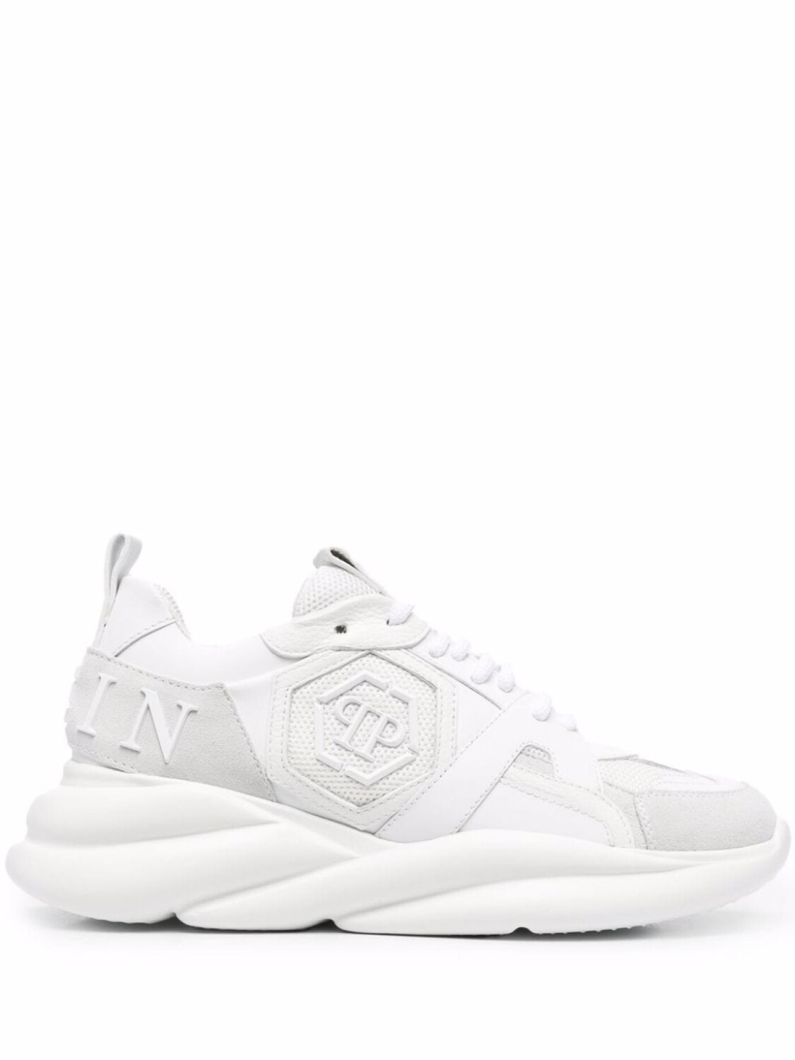 Philipp Plein массивные кроссовки, белый