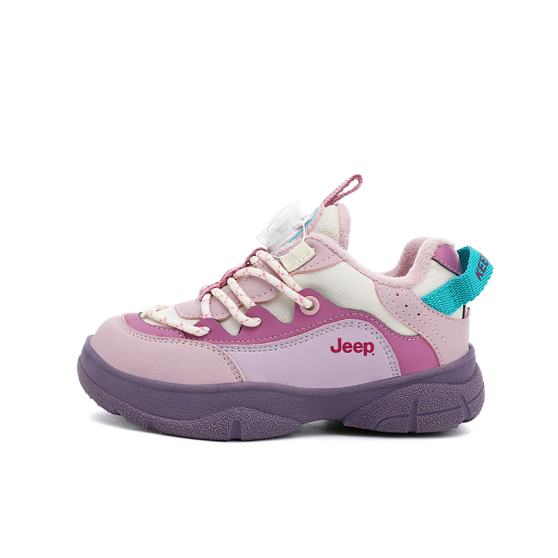 

Детские кроссовки для бега Kids Jeep, cloud светло-фиолетовый/cherry blossom розовый[fleece-lined-upgraded]