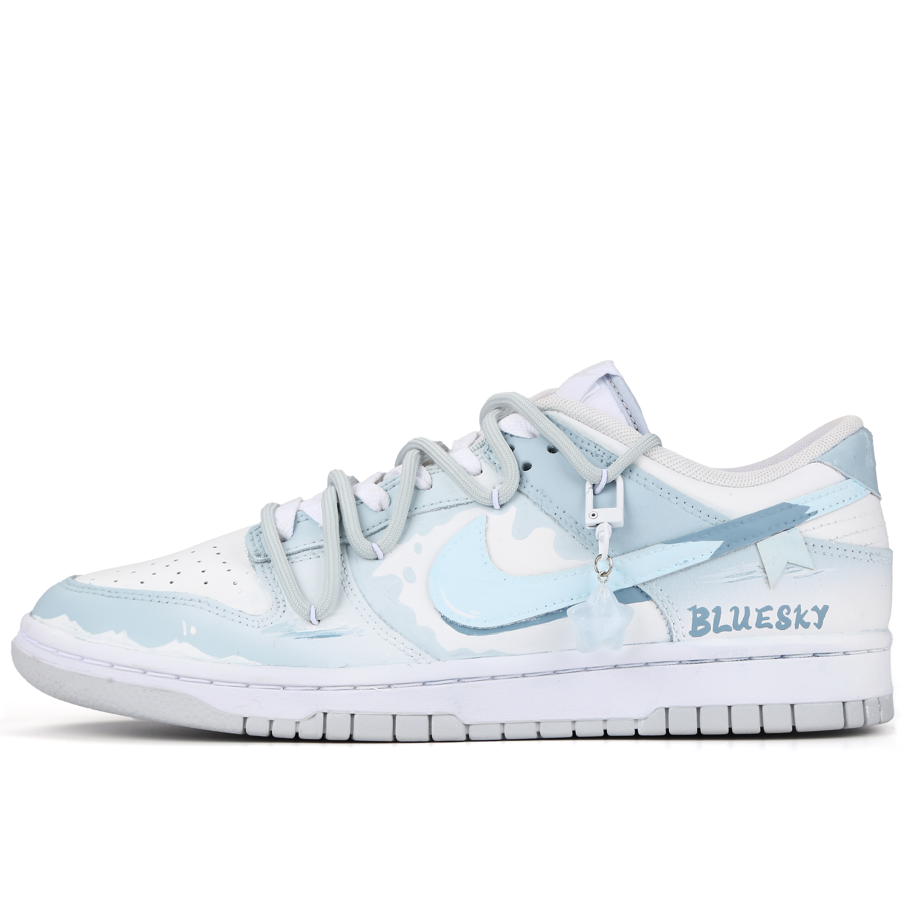 

Кроссовки Nike Dunk Skateboarding Shoes Unisex Low-top, белый