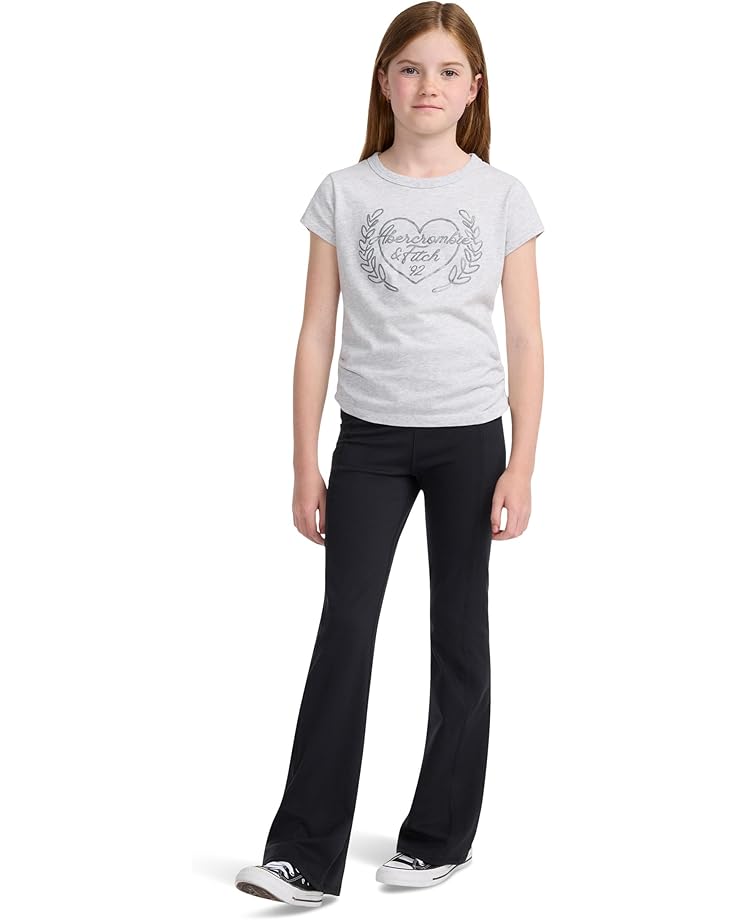 Брюки abercrombie kids Ypb Flare Legging, цвет Black Beauty (beautiful Black) — фото 4