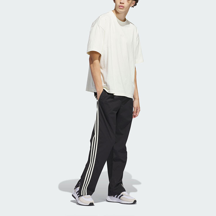 Футболка унисекс цвета слоновой кости белого цвета Adidas Originals, белый — фото 2