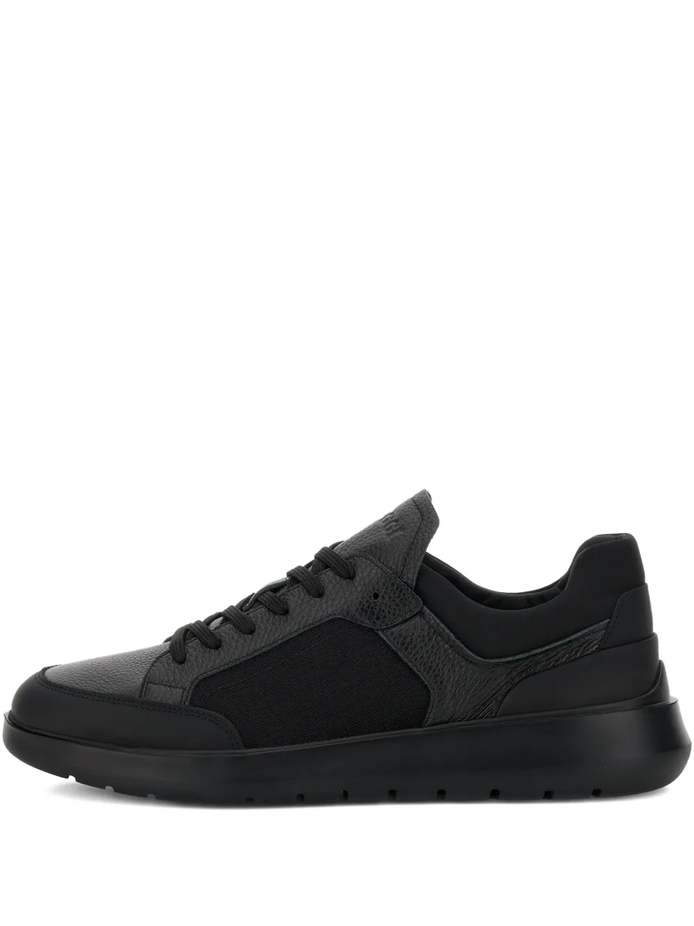 

Кроссовки Nimbus из кожи и технической ткани Boggi Milano, черный