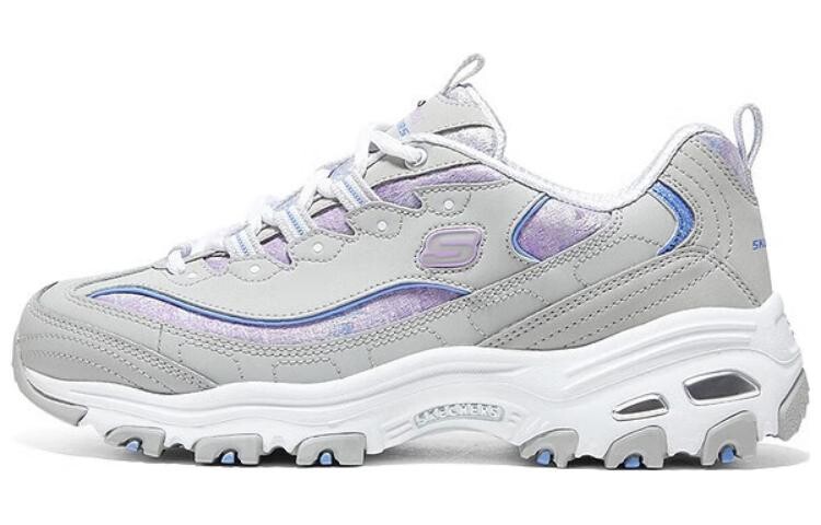 

Кроссовки Skechers DLITES Chunky Sneakers Women's Low-top, светло-серый