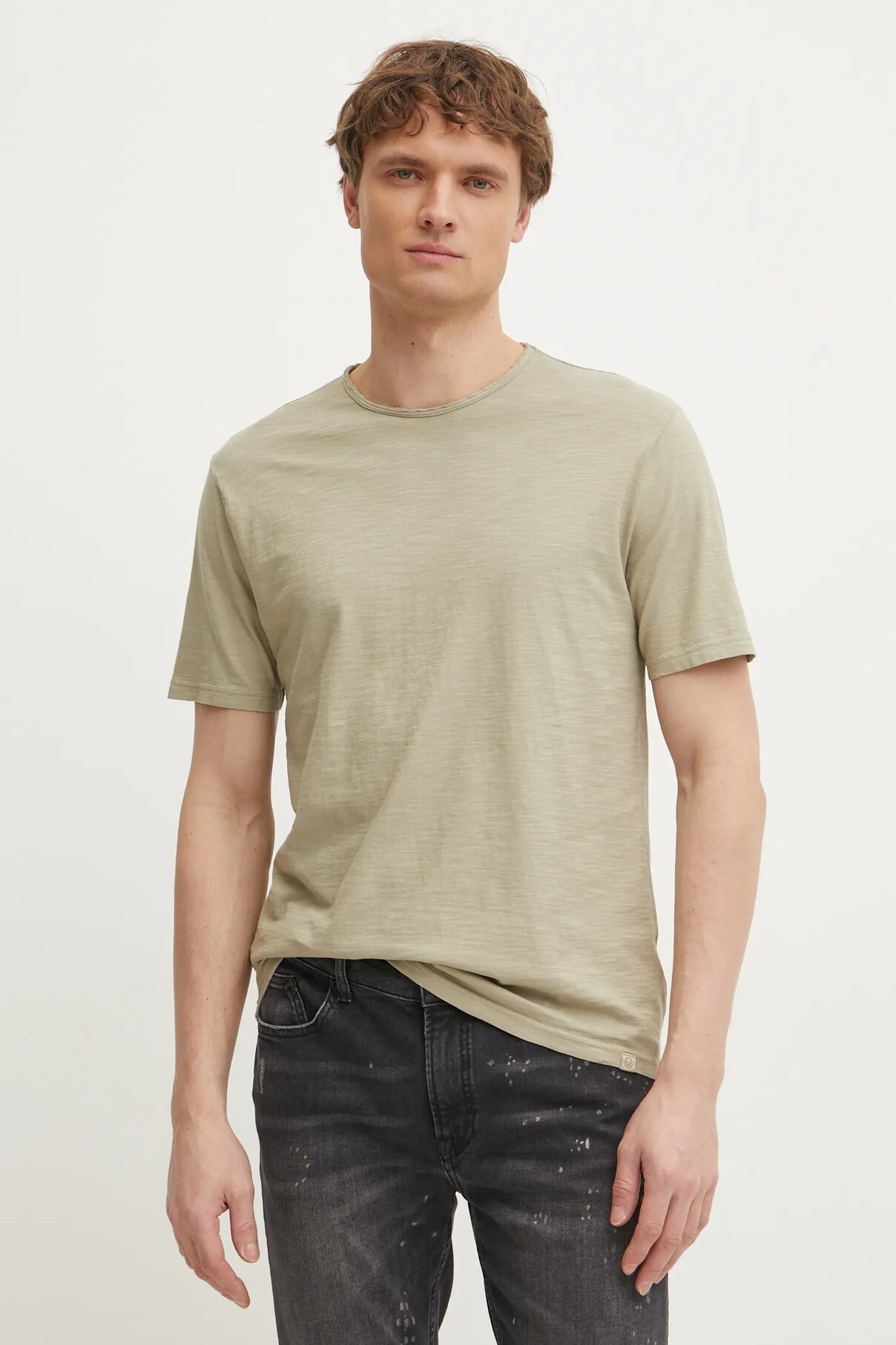 

Футболка из хлопка United Colors Of Benetton, зеленый