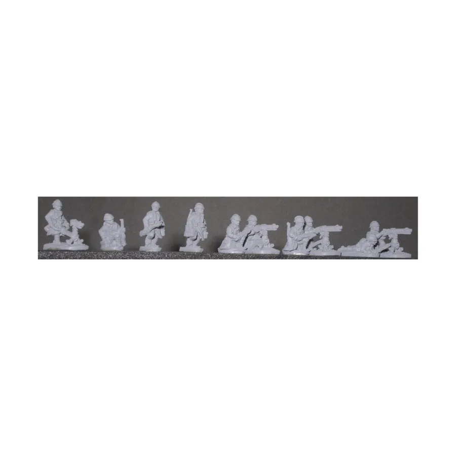 

Тяжелые пулеметы, WWII Command Decision Miniatures - France - Infantry (15mm) (Old Glory)