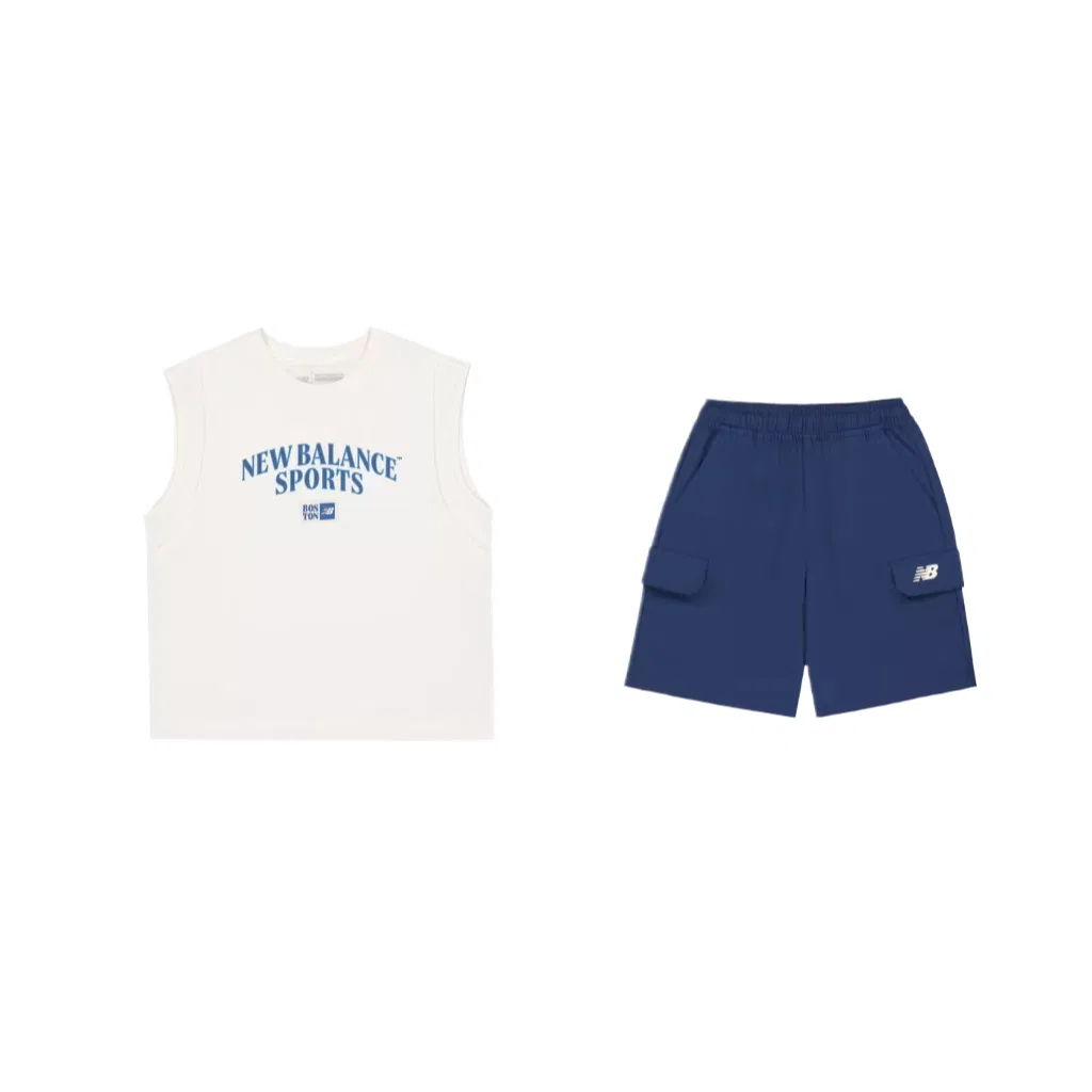 Детский спортивный костюм Casual Sportswear SS26 2 Pack New Balance, IV