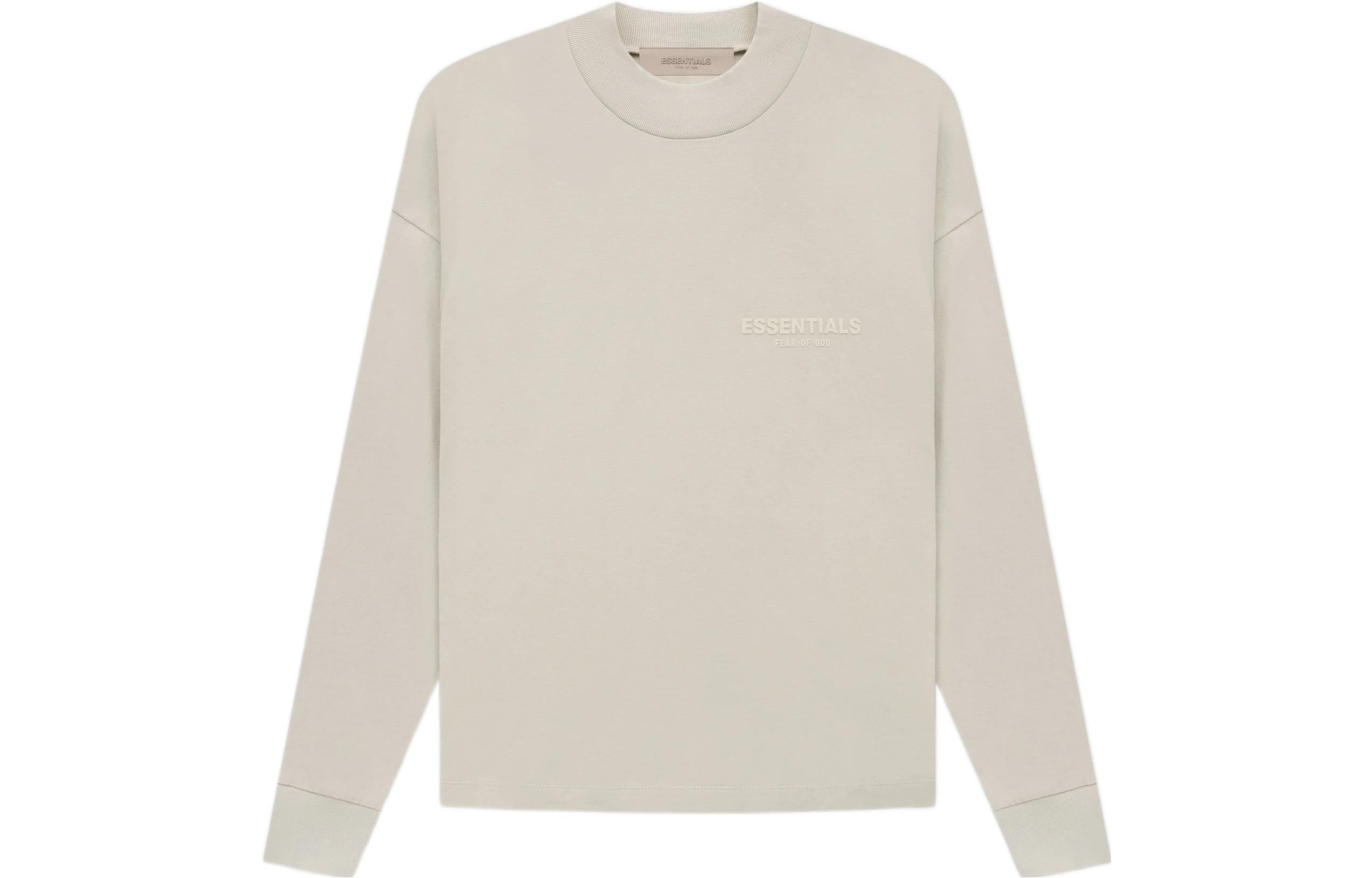 Футболка Fear of God Essentials SS22 Tee 'Wheat' FOG-SS22-113, серый — фото 2