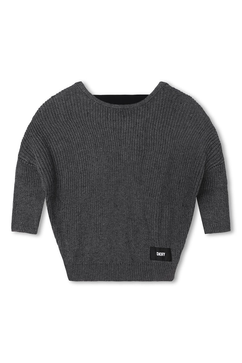 

Свитер с заниженными рукавами Dkny, серый