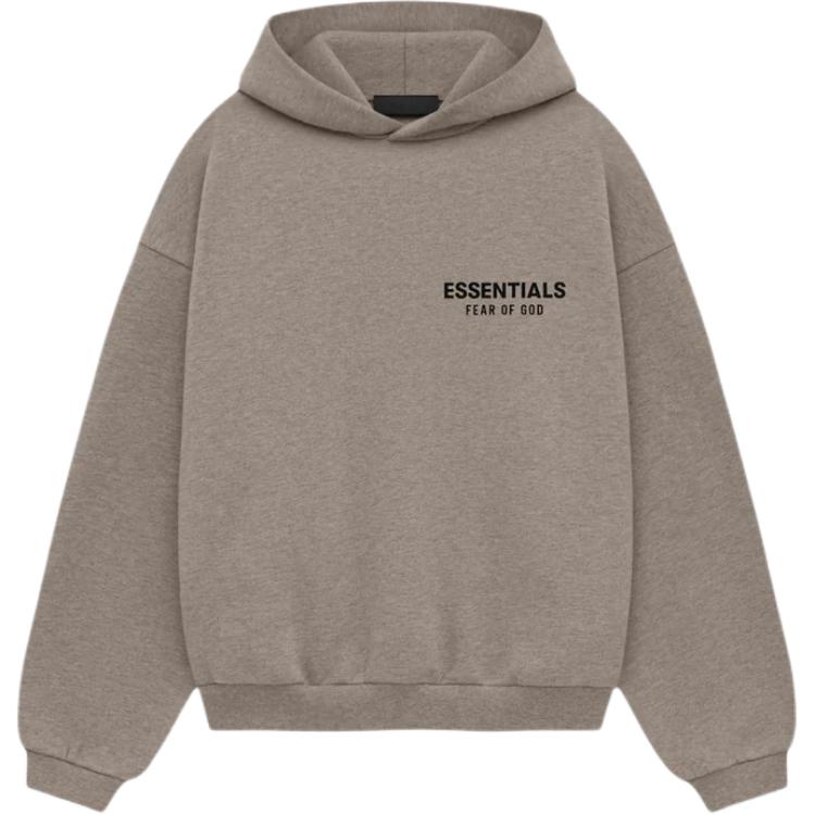 Свитшот Dark Dusty Gray/HEATHER GRAY детский Fear Of God Essentials, темно-серый — фото 3