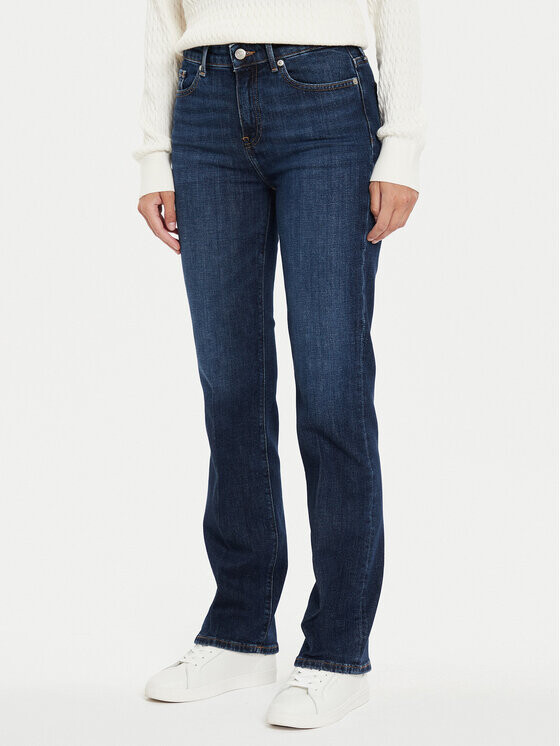 

Облегающие джинсы bootcut Tommy Hilfiger, синий