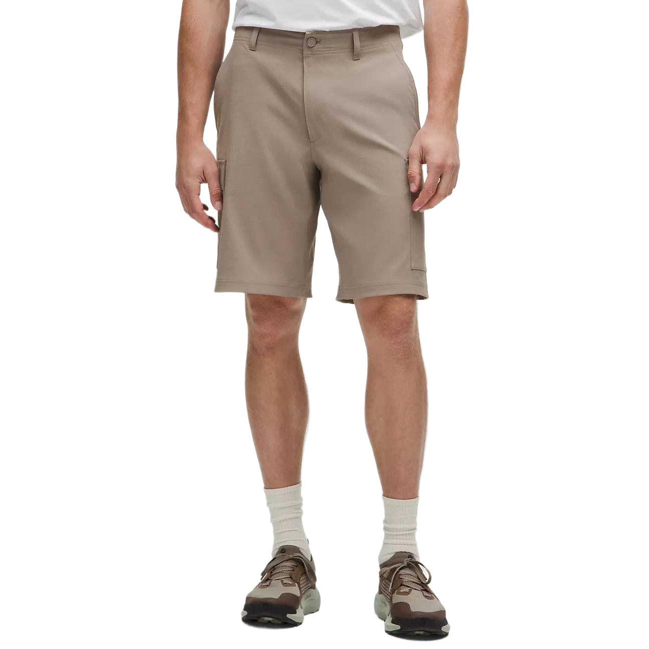 

Рипстоп карго шорты 105' мужские Lululemon, warm серый (warm ash grey)