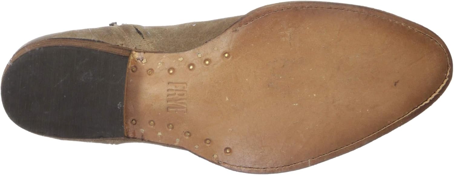 Мужские ботинки Frye Austin Inside Zip - стильная, прочная кожаная обувь с амортизирующей стелькой для комфорта и боковой застежкой-молнией, ковбойский стиль — фото 4