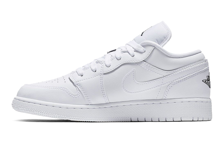 

Кроссовки Jordan 1 Low GS White Black