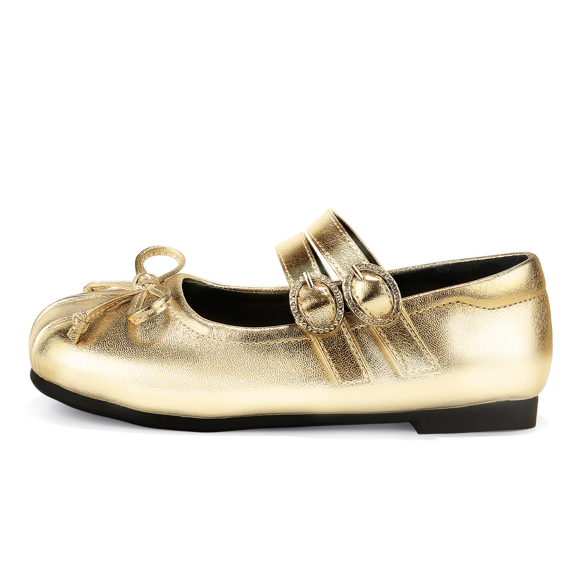 

Детские кожаные кроссовки Rebound Waterproof Balance Low Top ST&SAT KIDS, золотой