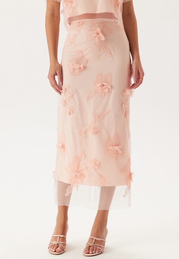 

Юбка-карандаш Bubbleroom, цвет Nude