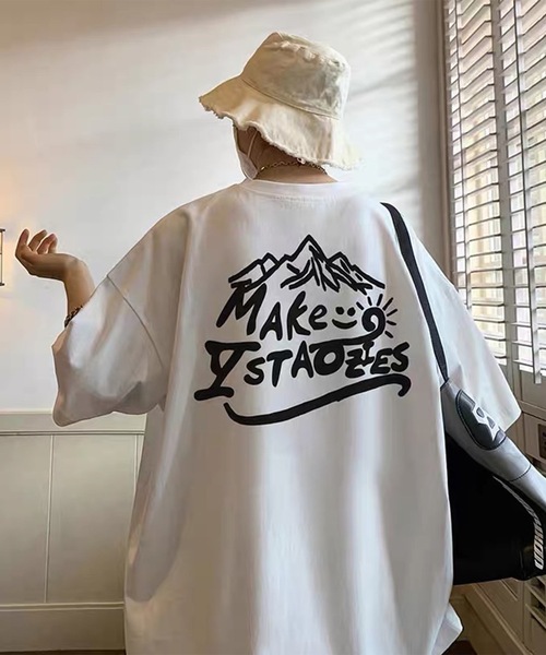 

Футболка в корейском уличном стиле с крупным принтом, унисекс, бренд ILL'S, цвет белый