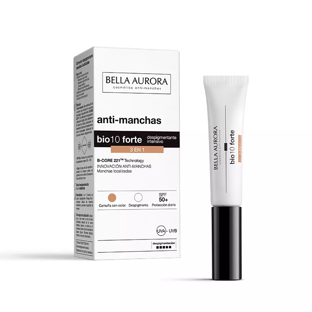 Корректор макияжа Bio 10 Forte 3 En 1 Corrector Local Spf50 Bella Aurora, 10 мл — фото 2
