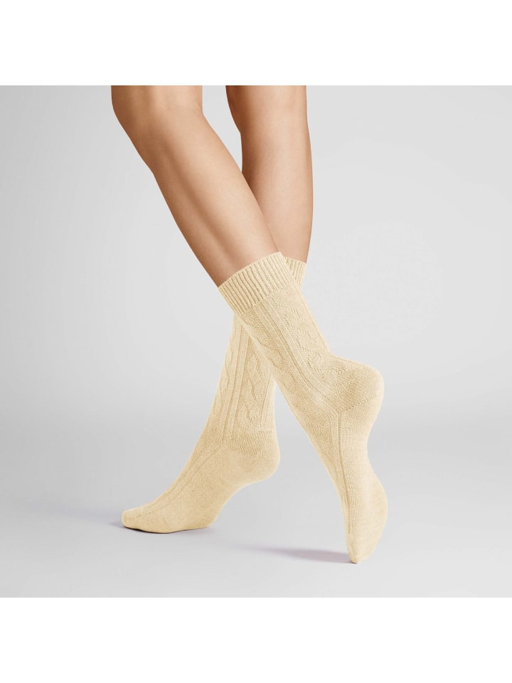 

Hudson Мягкие зимние клетчатые носки цвета бобра