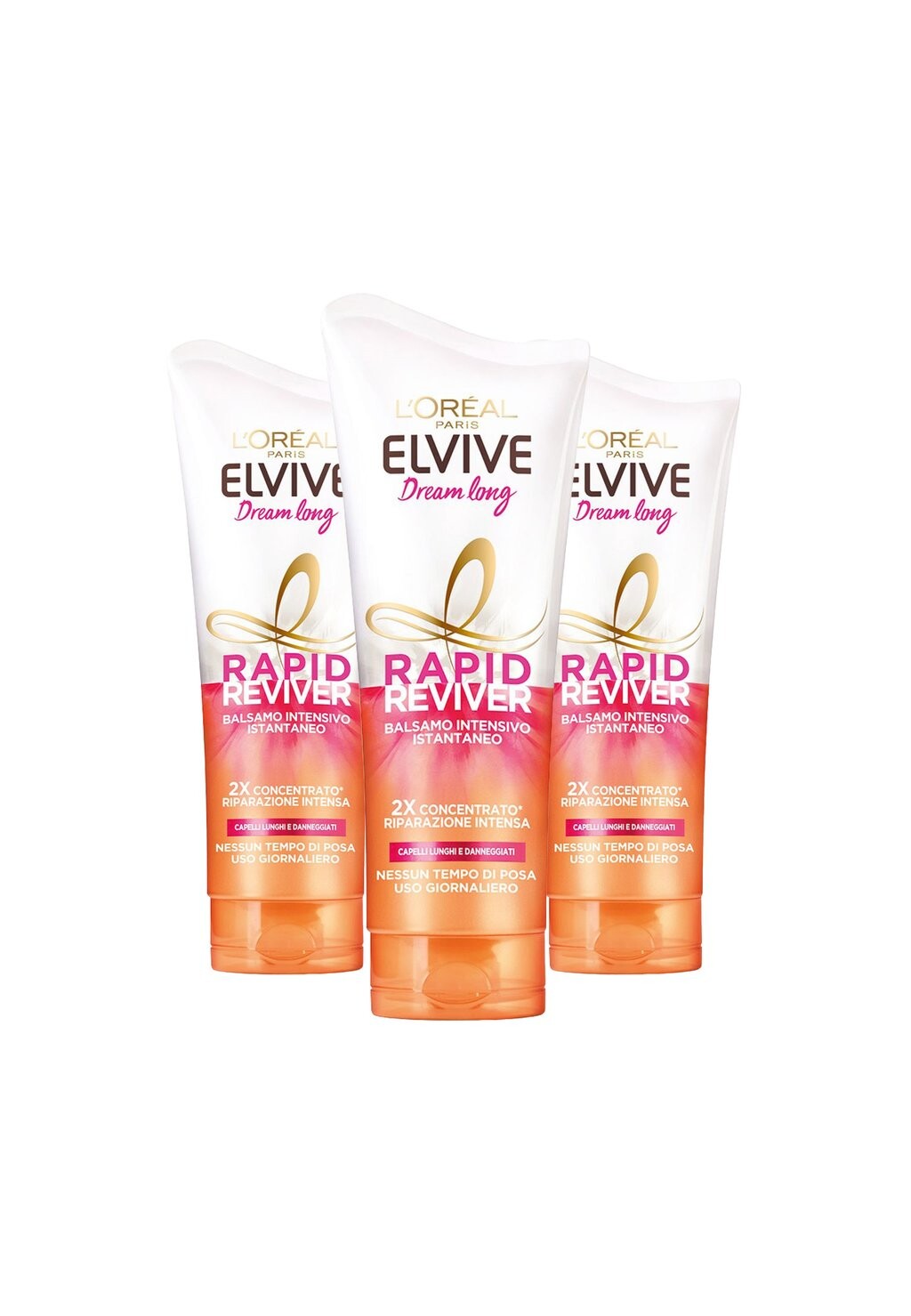 

Бальзам L'ORÉAL PARIS BALSAMO ISTANTANEO RAPID REVIVER ELVIVE DREAM LONG, ARRICCHITO CON AMMINOACIDO E OLIO PROTETTIVO, PER CAPELLI LUNGHI E DANNEGGIATI, 180 ML L'Oréal Paris, прозрачный
