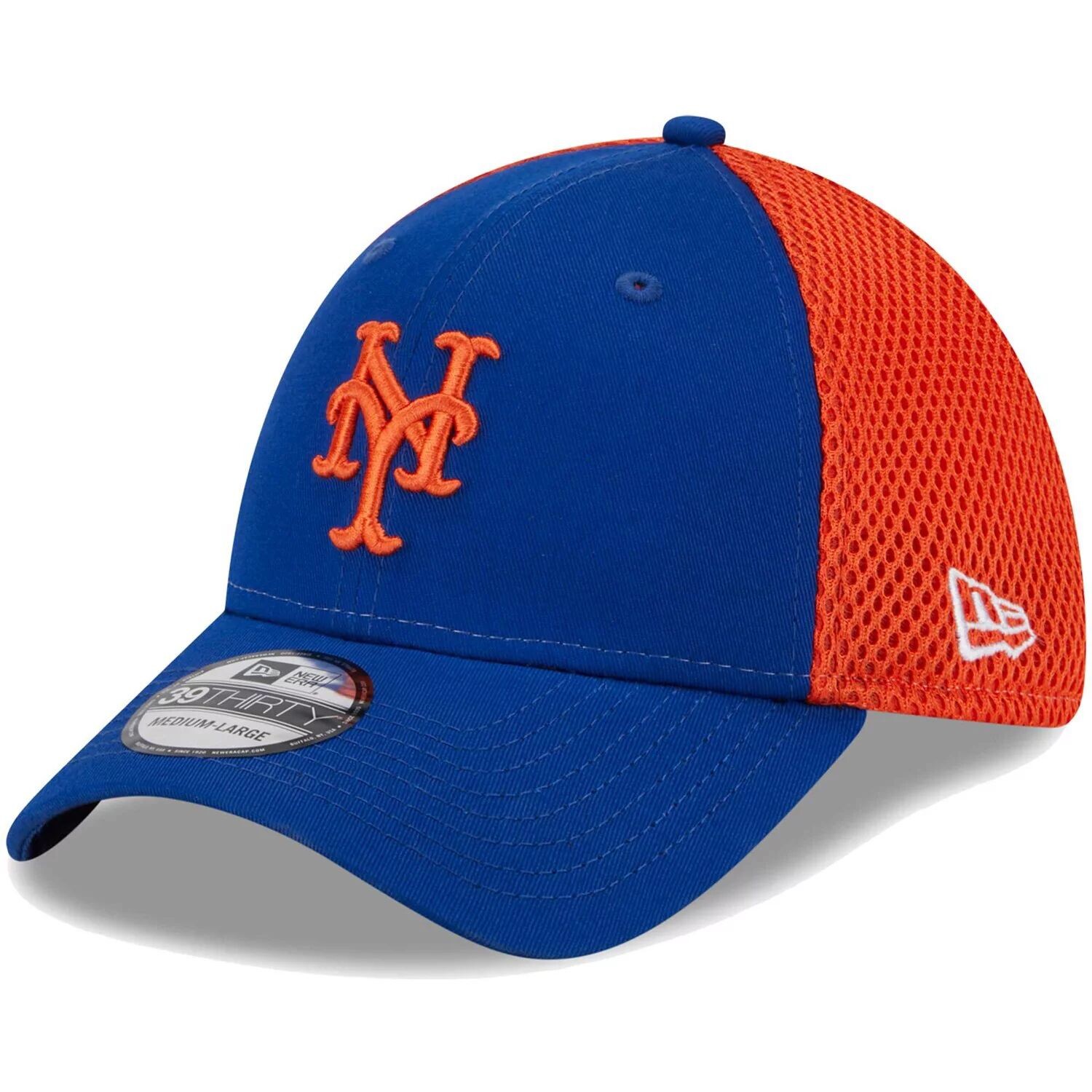 

Мужская гибкая кепка New Era Royal New York Mets Team Neo 39THIRTY
