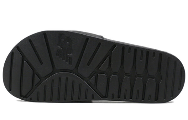 Тапочки x noritake black slippers New Balance, черный — фото 3