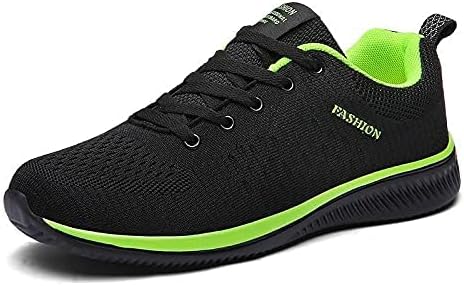 

Кроссовки BORAMAX Бизнес-мода Мужские модные кроссовки С удобной стелькой из пены памяти Повседневная обувь для мужчин Ретро-оксфорд, зеленый