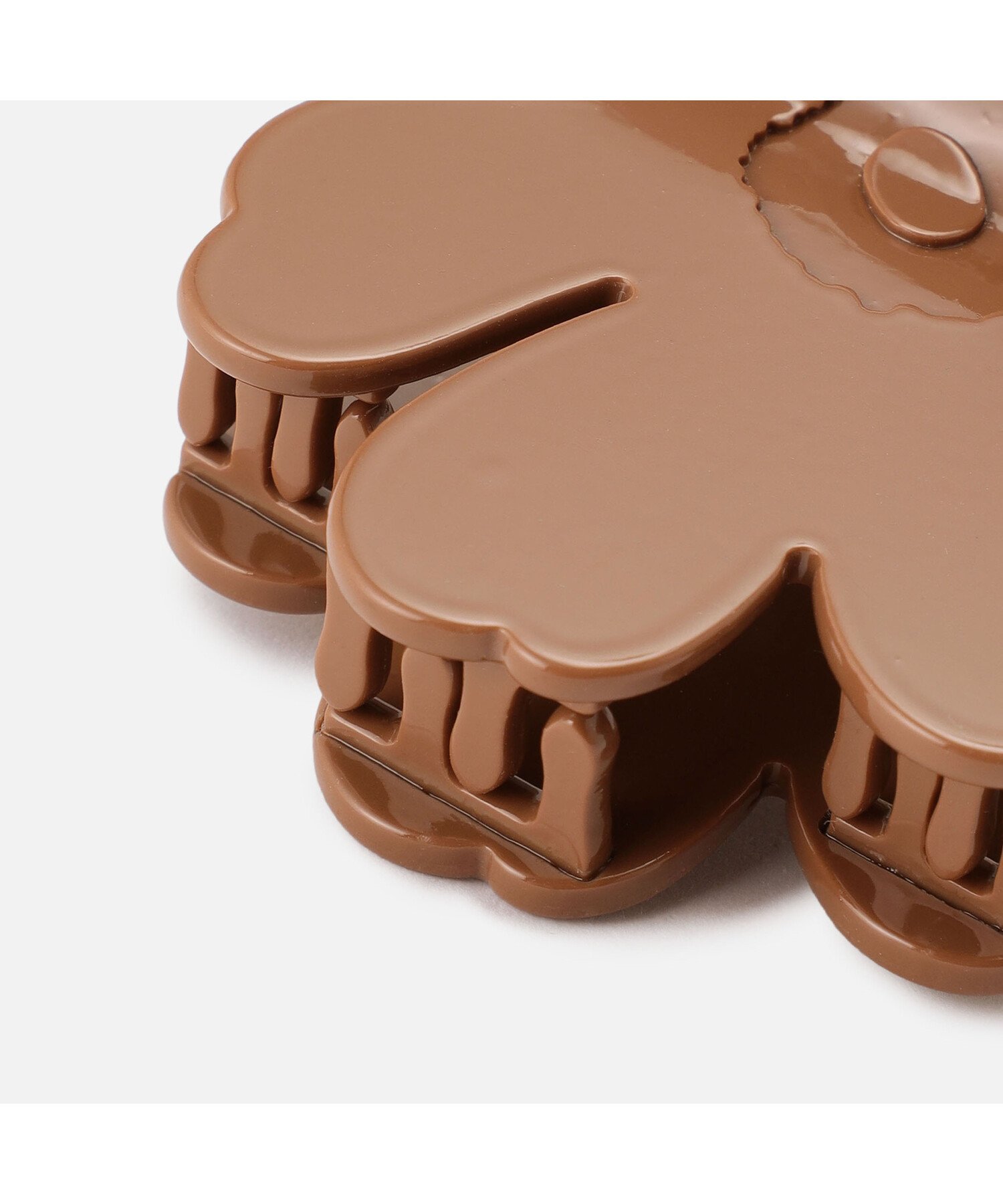 Маленькая заколка для волос Unikko Marimekko, Light brown — фото 3