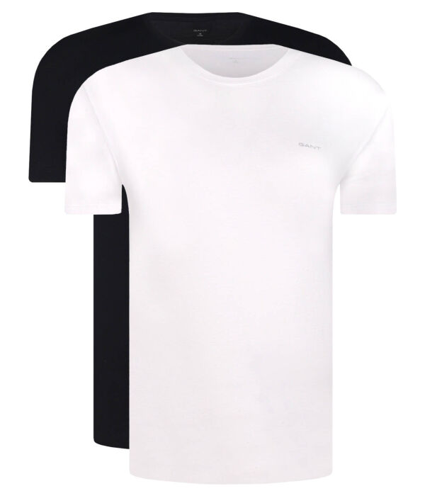 

Футболки 2 шт. Regular fit Gant, черный
