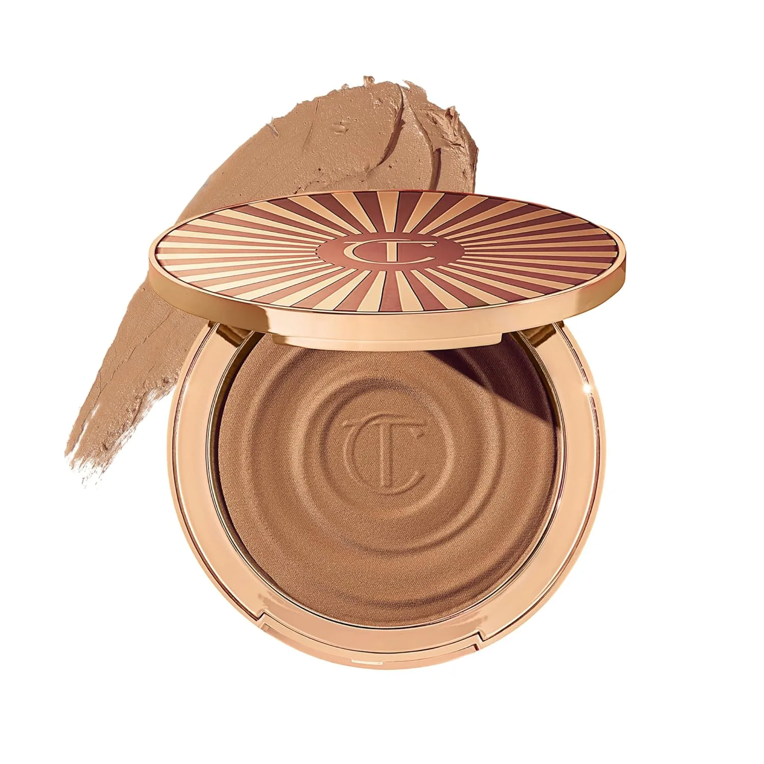 Крем-бронзер для лица и тела Charlotte Tilbury Beautiful Skin - увлажняющая гиалуроновая кислота и провитамин D3 для создания эффекта загара - стойкость до 16 часов, защита от пота и влаги. 20.98 г (1 шт.), 01 Fair - natural soft bronze