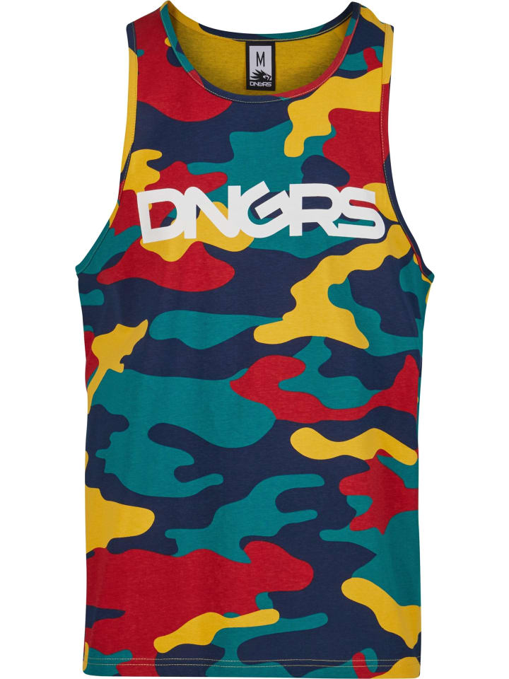 

Футболка DNGRS Dangerous, цвет camo