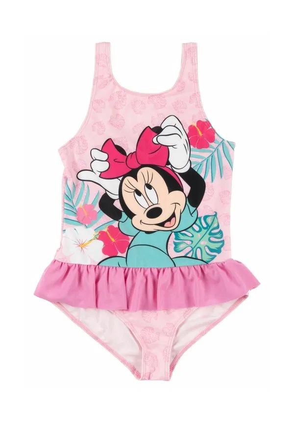Купальник минни маус дисней badeanzug mit rüschen schwimmanzug einteiler Disney, Rosa