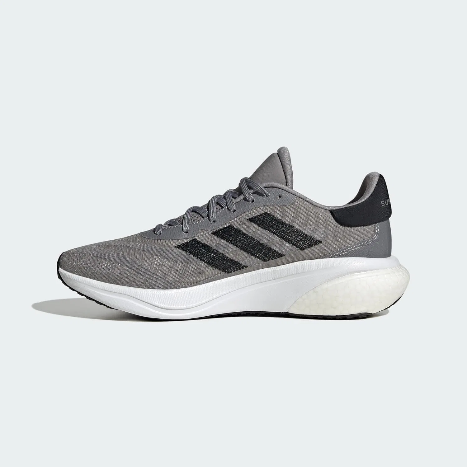Мужские беговые кроссовки Adidas Supernova 3, 2-Grey Three Core Black Ftwr White — фото 2