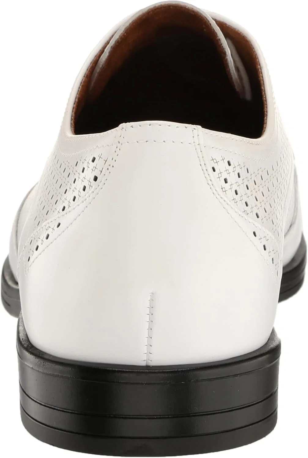 Мужские оксфорды Stacy Adams Asher Wingtip Lace, White Opulent Garden — фото 3