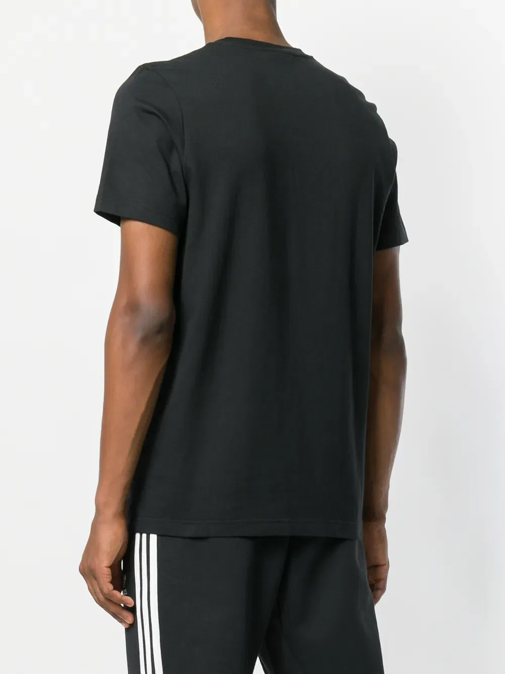 Хлопковая футболка Eqt pdq Adidas, черный — фото 4