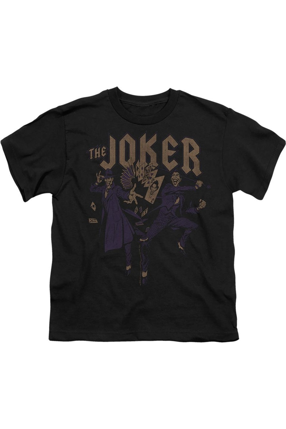 

Футболка с коротким рукавом для детей Batman и Joker Gildan, черный