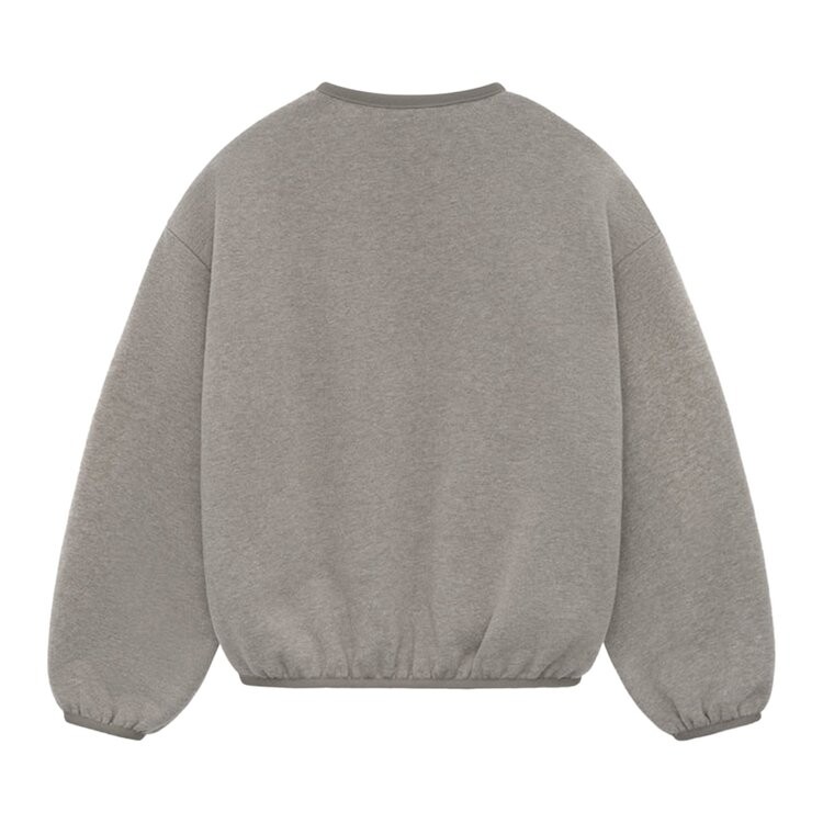 Толстовка Fear of God Essentials Kids Crewneck, цвет Heather Grey — фото 2