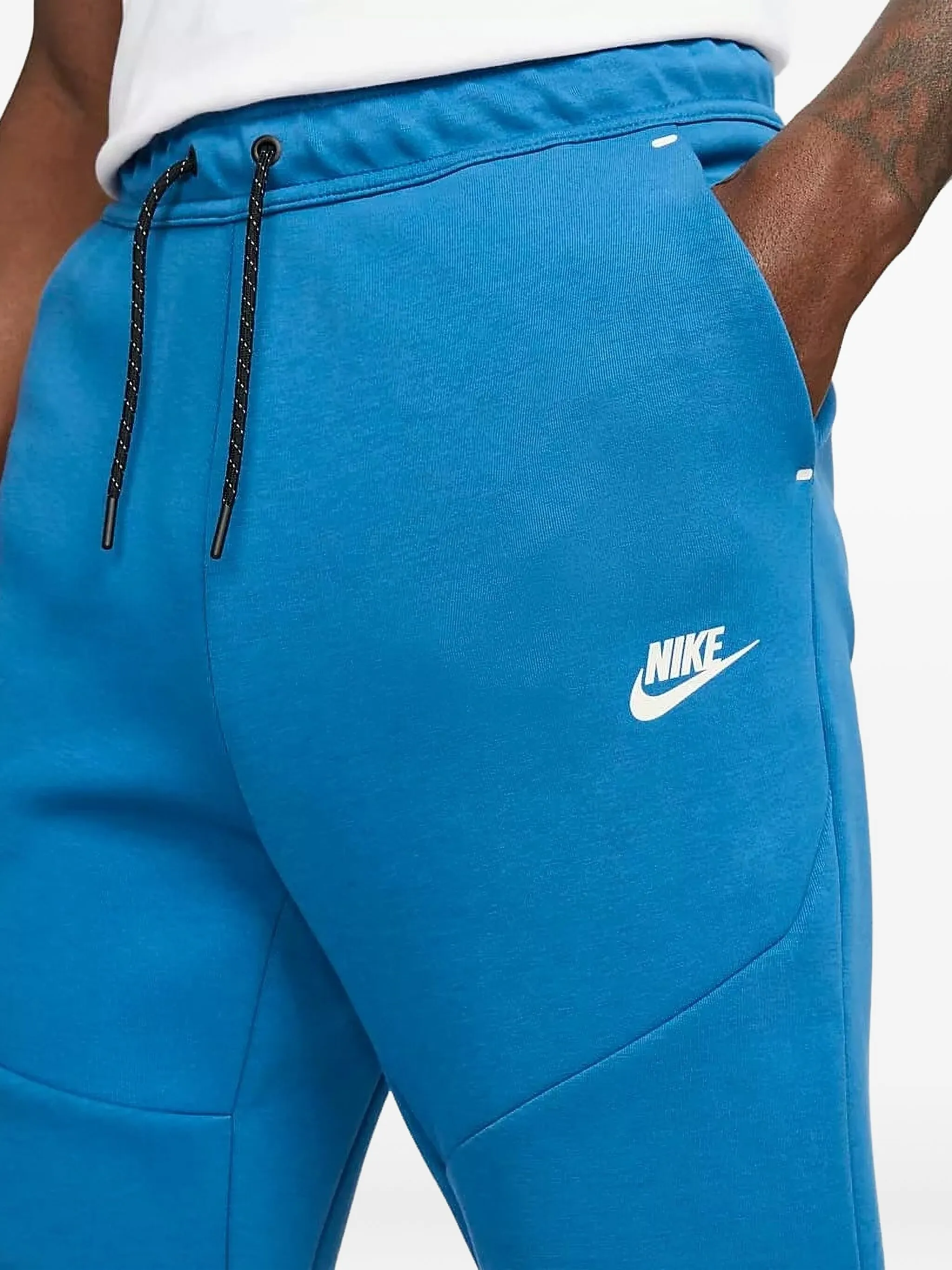 Джоггеры Tech Fleece Nike, синий — фото 3