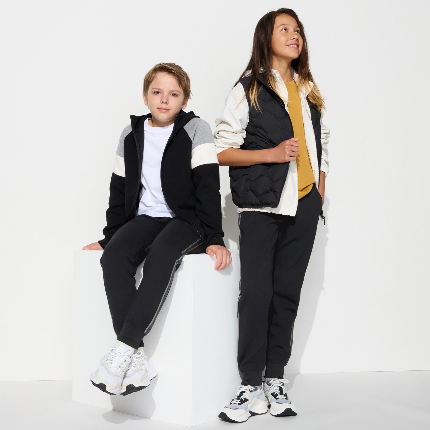 

Штаны спортивные DRY UNIQLO, черный